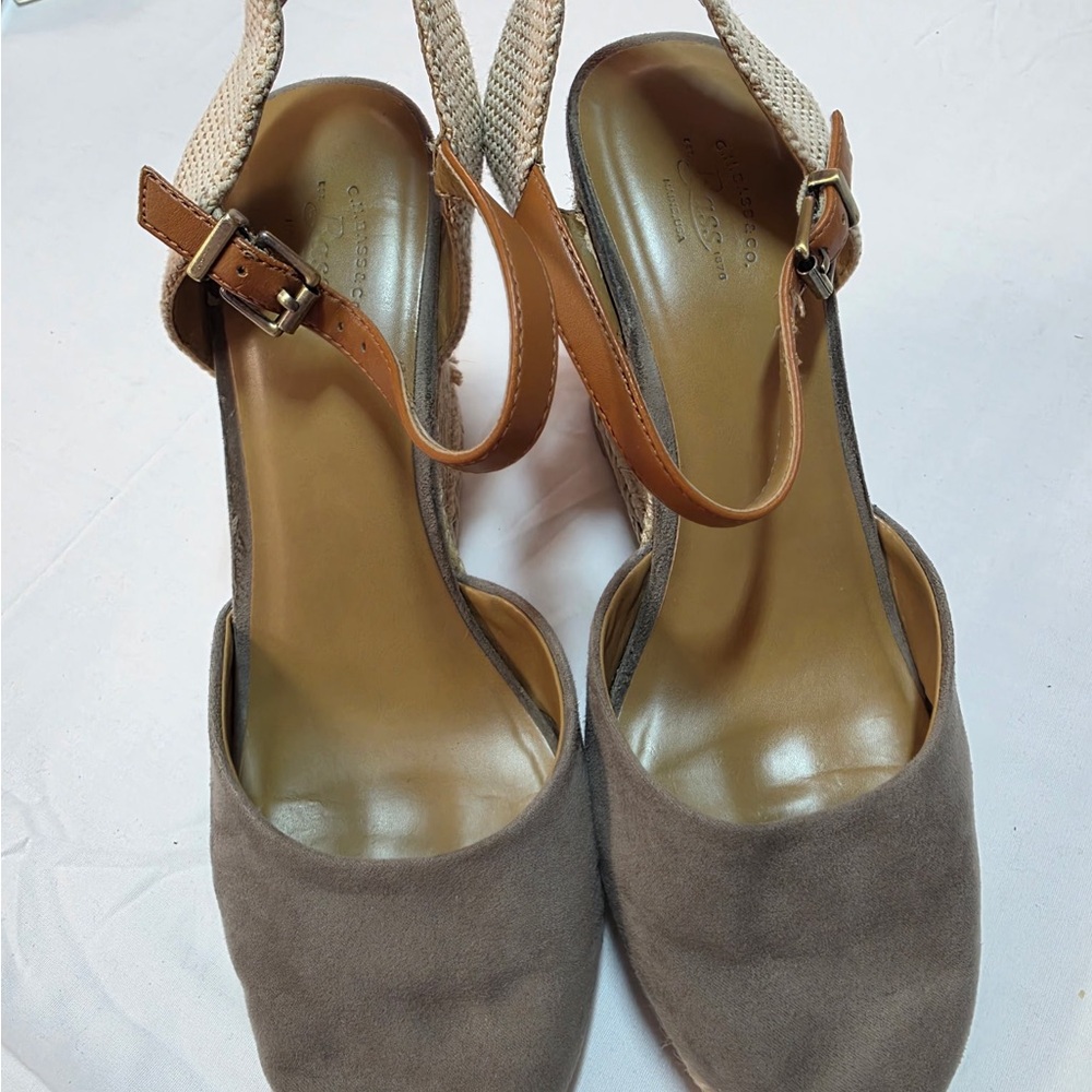 Bass-Karen Slingback Wedge Sandals